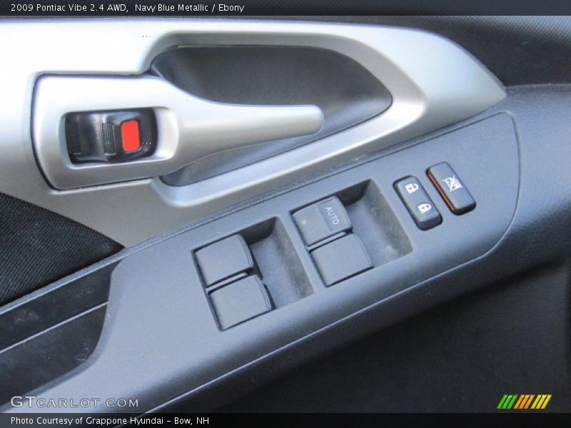 Navy Blue Metallic / Ebony 2009 Pontiac Vibe 2.4 AWD