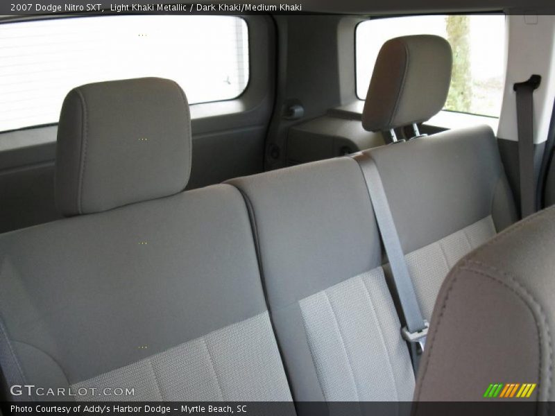 Light Khaki Metallic / Dark Khaki/Medium Khaki 2007 Dodge Nitro SXT