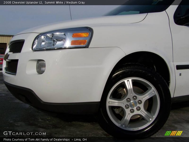 Summit White / Medium Gray 2008 Chevrolet Uplander LS