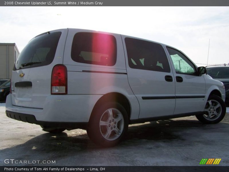 Summit White / Medium Gray 2008 Chevrolet Uplander LS