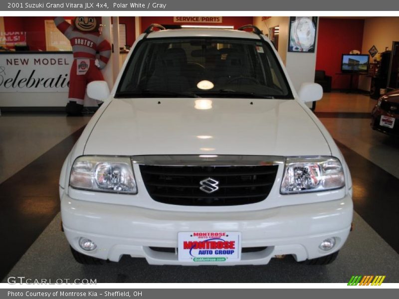 Polar White / Gray 2001 Suzuki Grand Vitara JLX 4x4