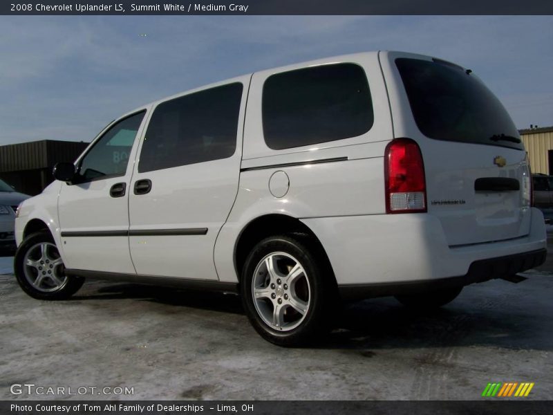 Summit White / Medium Gray 2008 Chevrolet Uplander LS