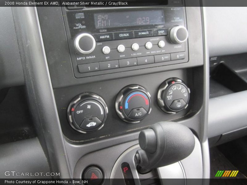 Alabaster Silver Metallic / Gray/Black 2008 Honda Element EX AWD