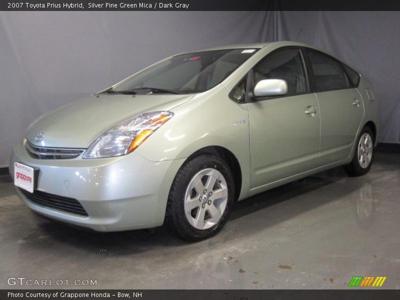 Silver Pine Green Mica / Dark Gray 2007 Toyota Prius Hybrid