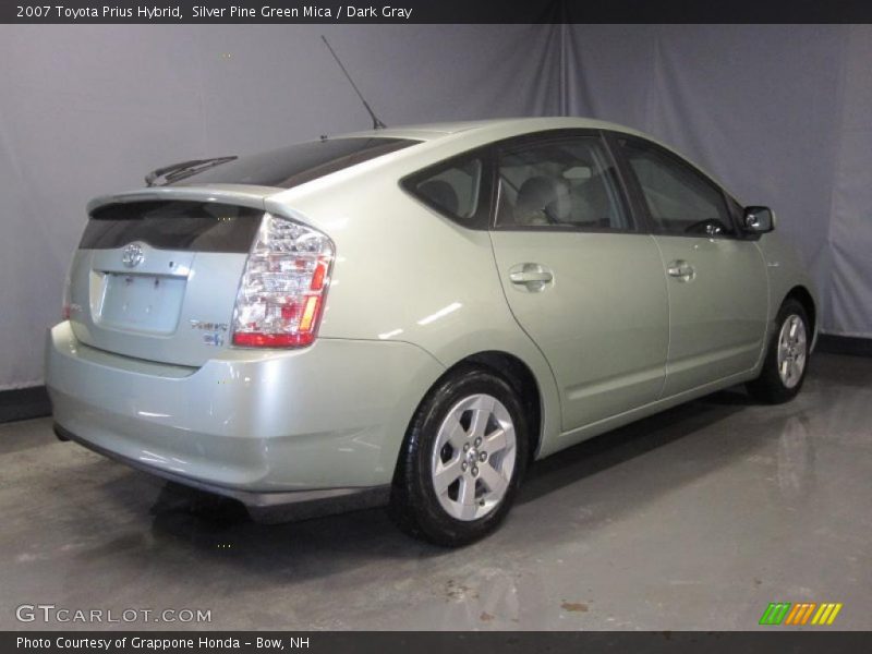 Silver Pine Green Mica / Dark Gray 2007 Toyota Prius Hybrid