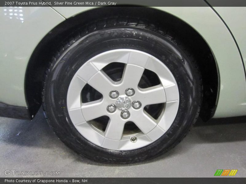 Silver Pine Green Mica / Dark Gray 2007 Toyota Prius Hybrid