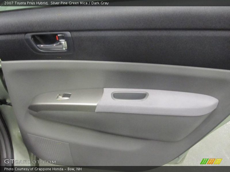 Silver Pine Green Mica / Dark Gray 2007 Toyota Prius Hybrid