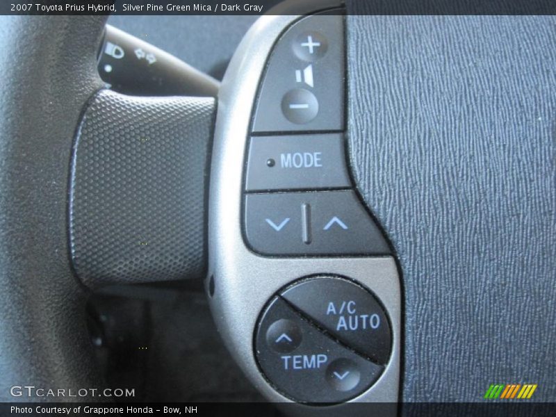 Silver Pine Green Mica / Dark Gray 2007 Toyota Prius Hybrid