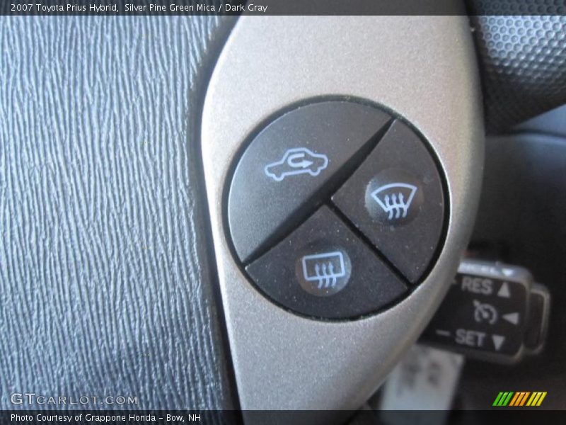 Silver Pine Green Mica / Dark Gray 2007 Toyota Prius Hybrid