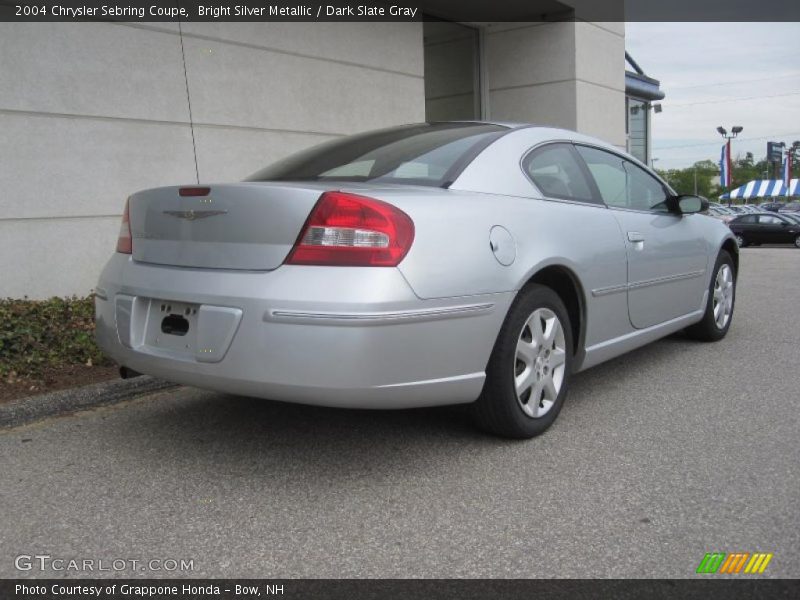 Bright Silver Metallic / Dark Slate Gray 2004 Chrysler Sebring Coupe