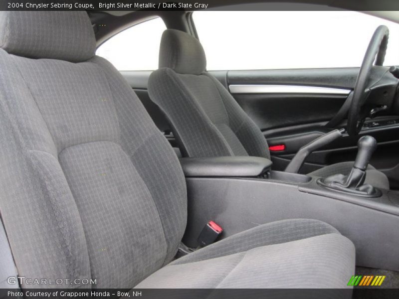 Bright Silver Metallic / Dark Slate Gray 2004 Chrysler Sebring Coupe