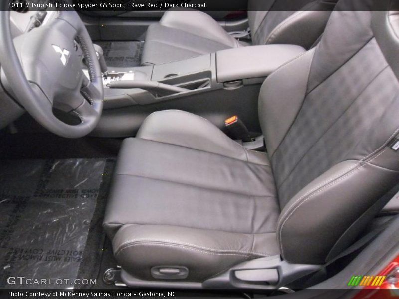 Rave Red / Dark Charcoal 2011 Mitsubishi Eclipse Spyder GS Sport