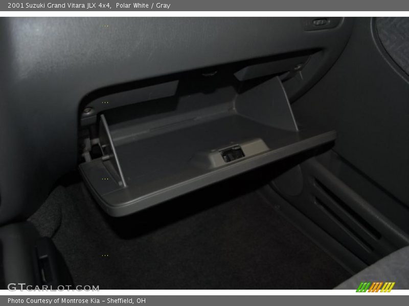 Polar White / Gray 2001 Suzuki Grand Vitara JLX 4x4