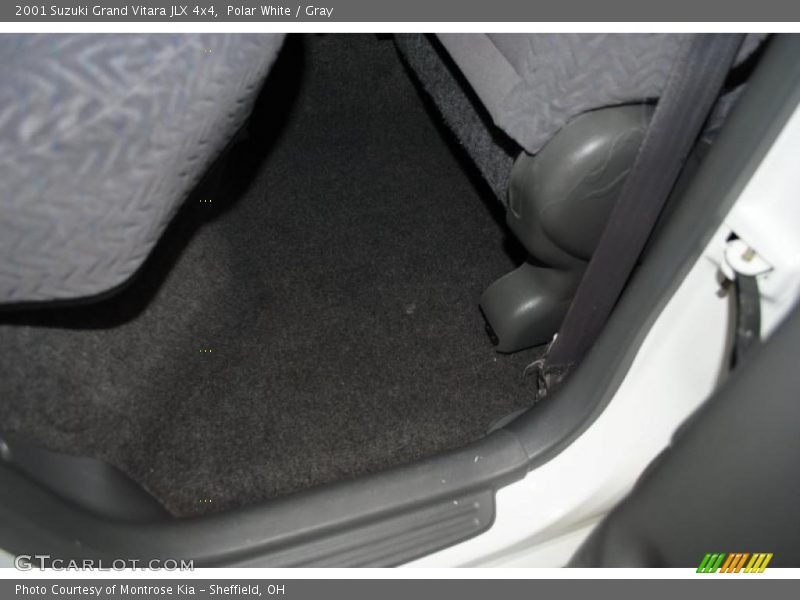 Polar White / Gray 2001 Suzuki Grand Vitara JLX 4x4