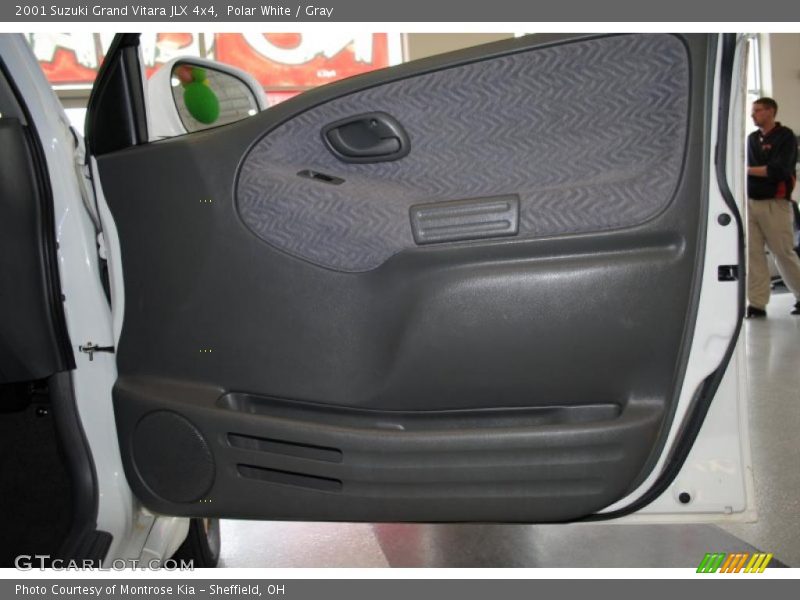 Polar White / Gray 2001 Suzuki Grand Vitara JLX 4x4