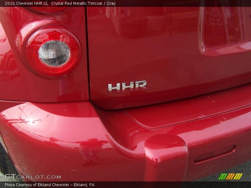 Crystal Red Metallic Tintcoat / Gray 2010 Chevrolet HHR LS