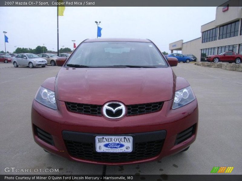 Copper Red Mica / Sand 2007 Mazda CX-7 Sport