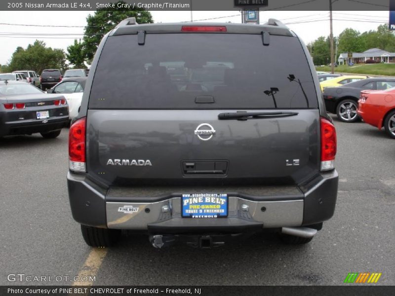 Smoke Gray / Graphite/Titanium 2005 Nissan Armada LE 4x4