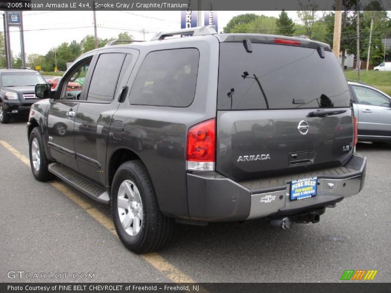 Smoke Gray / Graphite/Titanium 2005 Nissan Armada LE 4x4