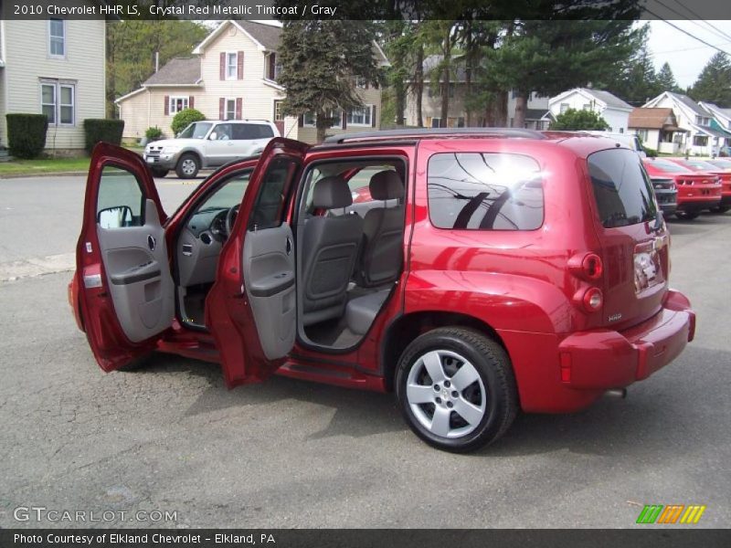 Crystal Red Metallic Tintcoat / Gray 2010 Chevrolet HHR LS