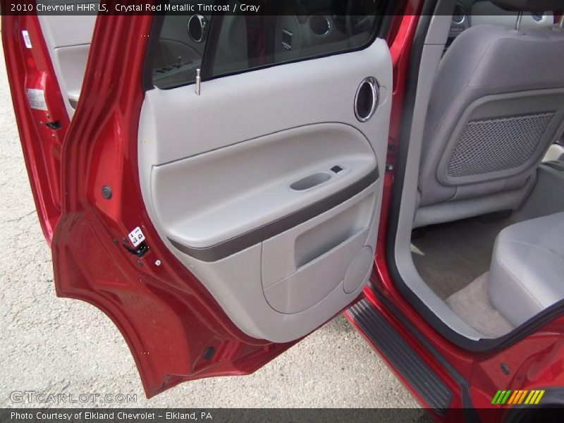 Crystal Red Metallic Tintcoat / Gray 2010 Chevrolet HHR LS