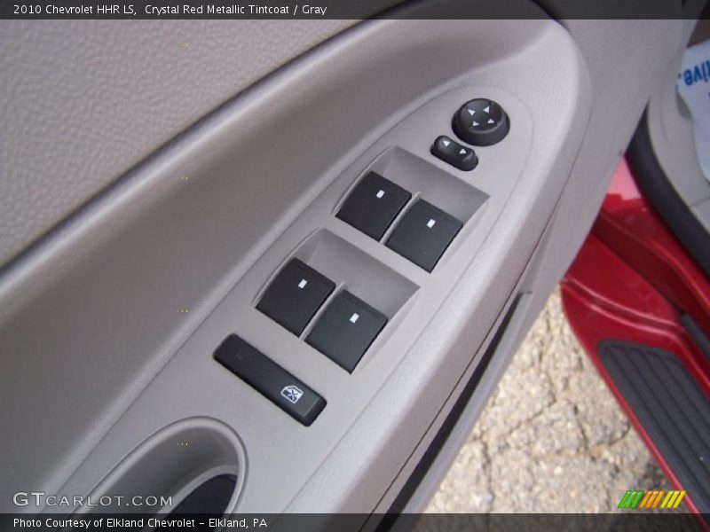 Crystal Red Metallic Tintcoat / Gray 2010 Chevrolet HHR LS
