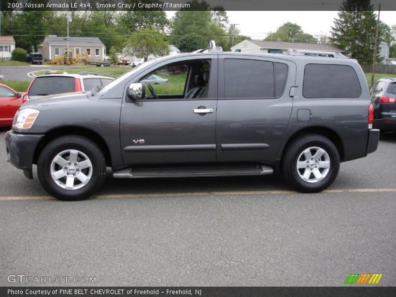 Smoke Gray / Graphite/Titanium 2005 Nissan Armada LE 4x4