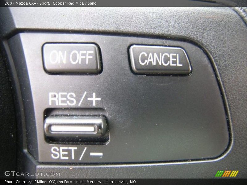 Copper Red Mica / Sand 2007 Mazda CX-7 Sport