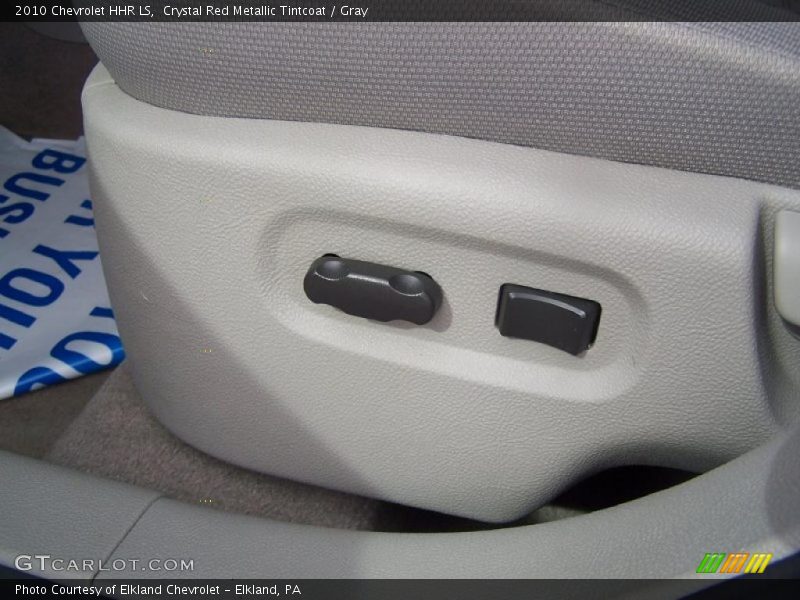 Crystal Red Metallic Tintcoat / Gray 2010 Chevrolet HHR LS