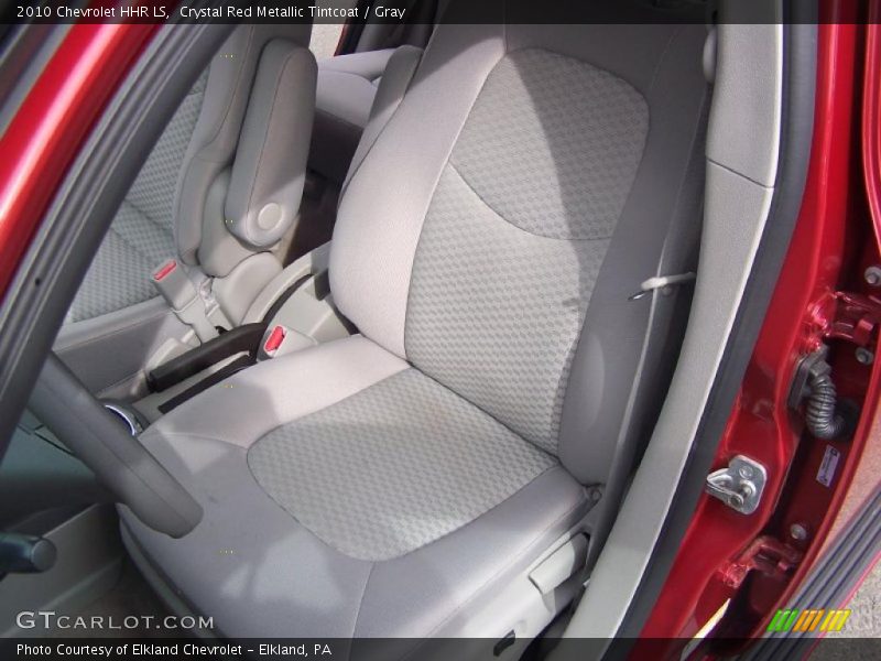 Crystal Red Metallic Tintcoat / Gray 2010 Chevrolet HHR LS