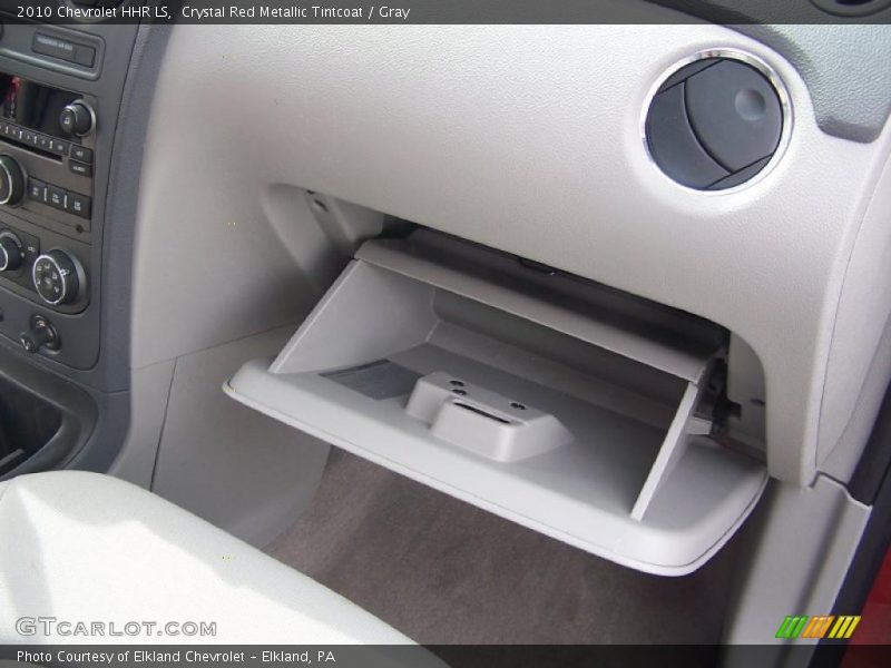 Crystal Red Metallic Tintcoat / Gray 2010 Chevrolet HHR LS