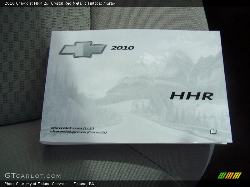 Crystal Red Metallic Tintcoat / Gray 2010 Chevrolet HHR LS