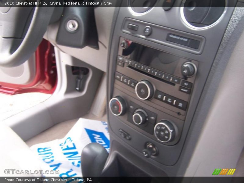 Crystal Red Metallic Tintcoat / Gray 2010 Chevrolet HHR LS