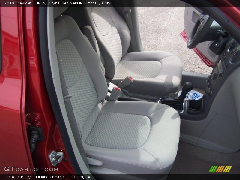 Crystal Red Metallic Tintcoat / Gray 2010 Chevrolet HHR LS
