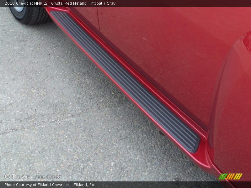 Crystal Red Metallic Tintcoat / Gray 2010 Chevrolet HHR LS