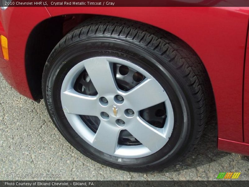 Crystal Red Metallic Tintcoat / Gray 2010 Chevrolet HHR LS