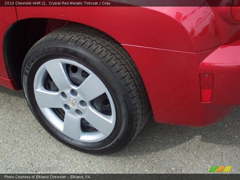 Crystal Red Metallic Tintcoat / Gray 2010 Chevrolet HHR LS