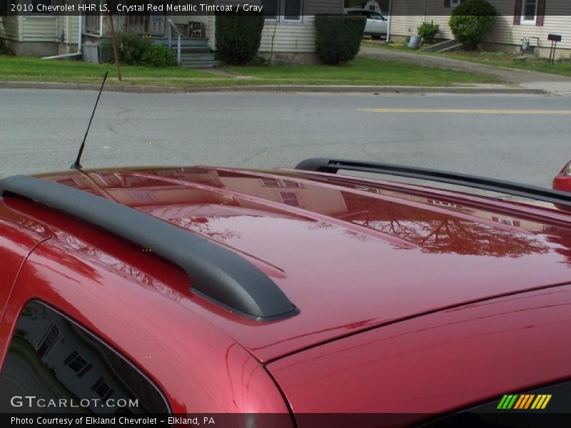 Crystal Red Metallic Tintcoat / Gray 2010 Chevrolet HHR LS