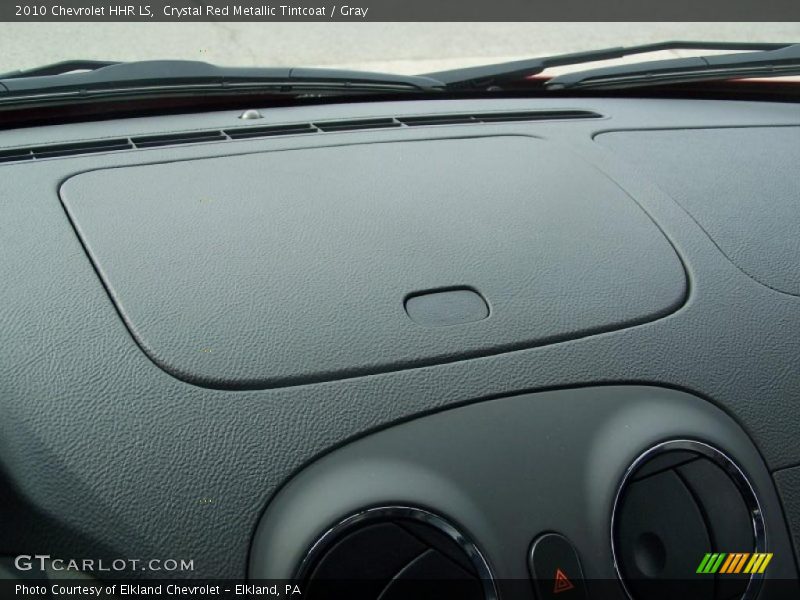 Crystal Red Metallic Tintcoat / Gray 2010 Chevrolet HHR LS
