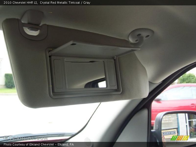 Crystal Red Metallic Tintcoat / Gray 2010 Chevrolet HHR LS