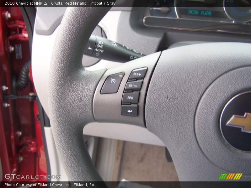 Crystal Red Metallic Tintcoat / Gray 2010 Chevrolet HHR LS