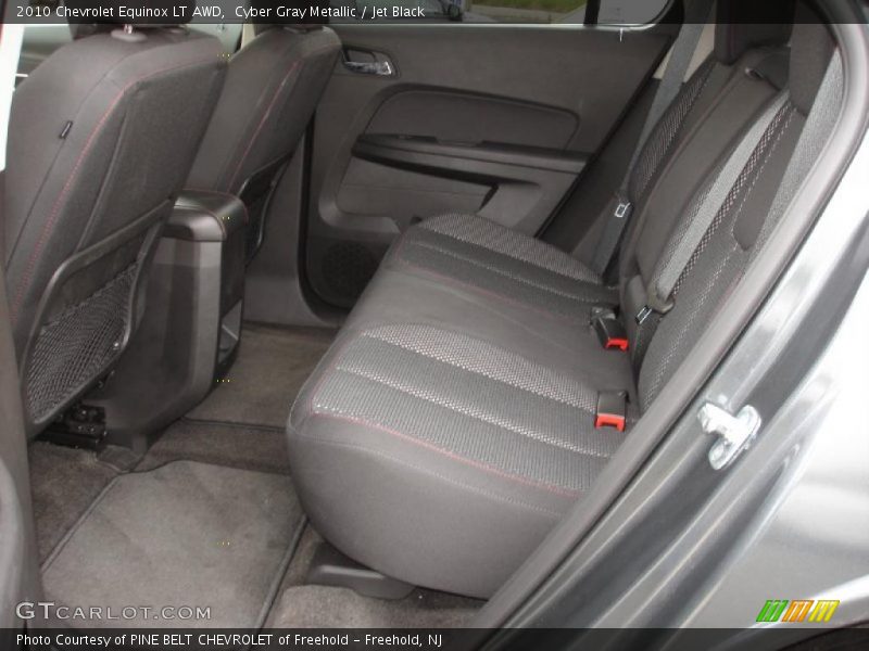Cyber Gray Metallic / Jet Black 2010 Chevrolet Equinox LT AWD