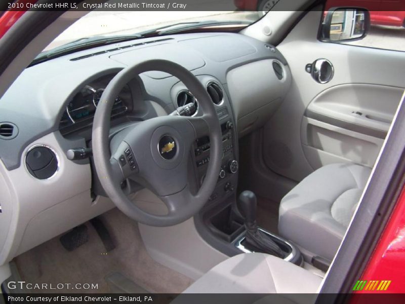 Crystal Red Metallic Tintcoat / Gray 2010 Chevrolet HHR LS