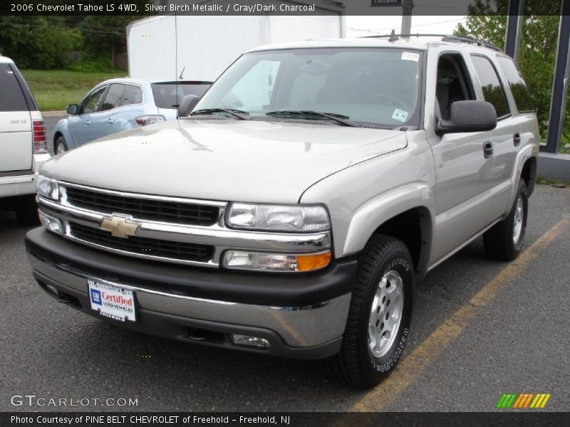 Silver Birch Metallic / Gray/Dark Charcoal 2006 Chevrolet Tahoe LS 4WD