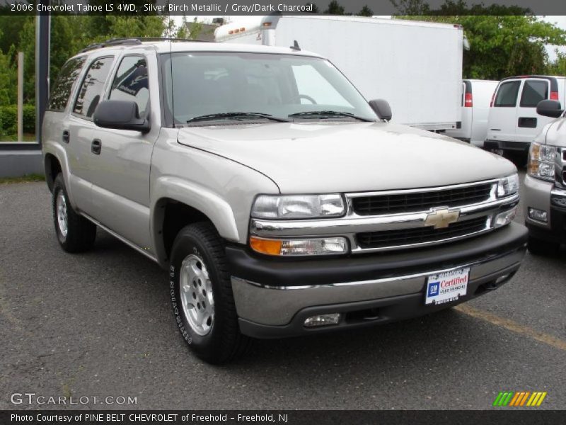Silver Birch Metallic / Gray/Dark Charcoal 2006 Chevrolet Tahoe LS 4WD
