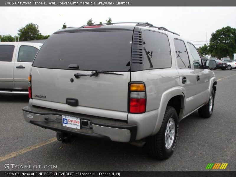 Silver Birch Metallic / Gray/Dark Charcoal 2006 Chevrolet Tahoe LS 4WD