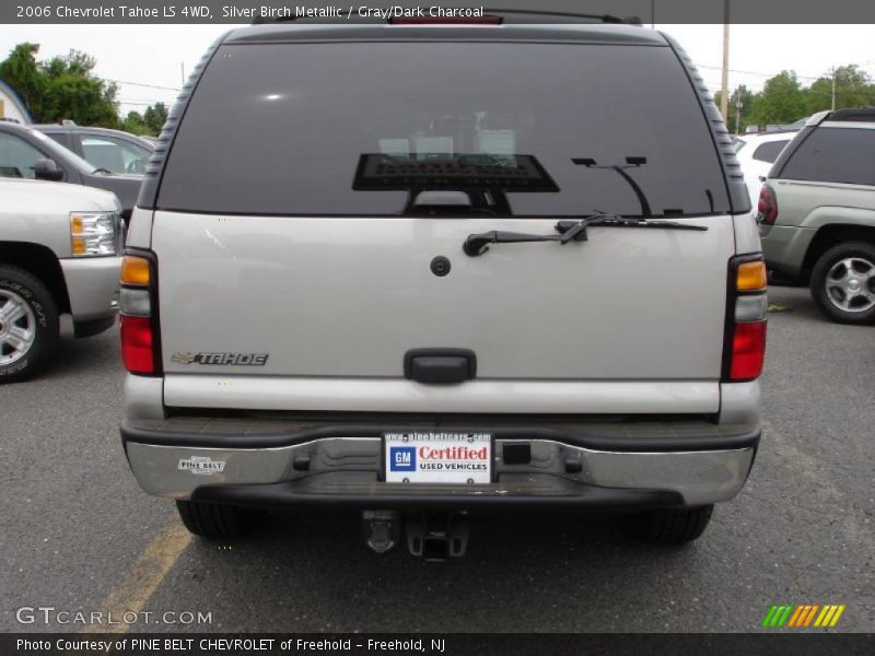 Silver Birch Metallic / Gray/Dark Charcoal 2006 Chevrolet Tahoe LS 4WD