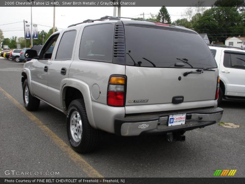 Silver Birch Metallic / Gray/Dark Charcoal 2006 Chevrolet Tahoe LS 4WD