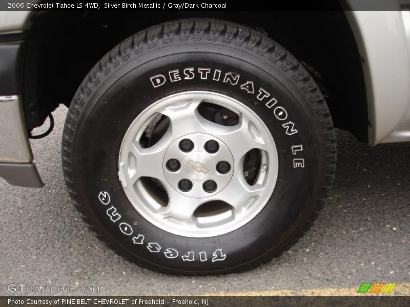 Silver Birch Metallic / Gray/Dark Charcoal 2006 Chevrolet Tahoe LS 4WD