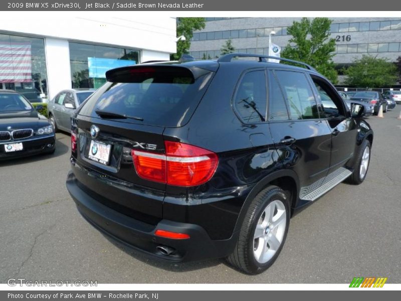 Jet Black / Saddle Brown Nevada Leather 2009 BMW X5 xDrive30i